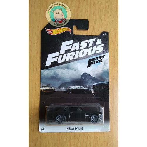 Hotwheels FAST&d FURIOUS NET GARAGE GT-R ミニカー Hotwheels FAST&d