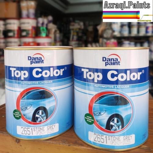 Jual TOP COLOR DANAPAINT STONE GREY 2651 ( 1 KG ) Jakarta Barat