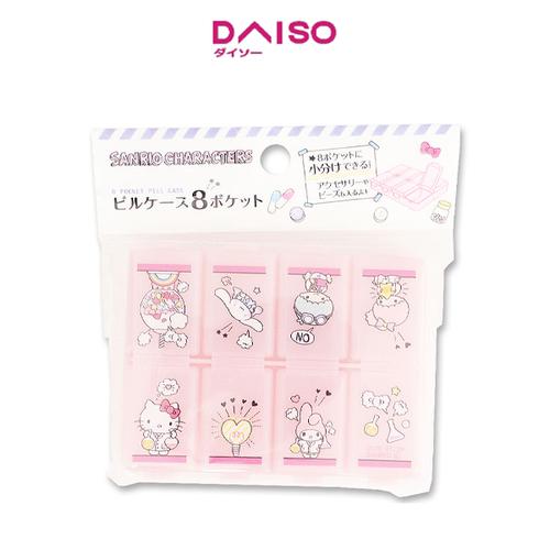 Jual Daiso Sanrio Pill Case 8 Pockets Kab. Tangerang DAISO JAPAN