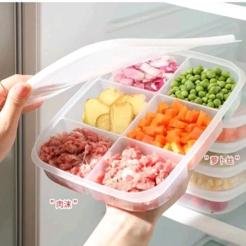 Jual Food Storage 4 Sekat Tempat Penyimpanan Kotak Makanan/Lunchbox