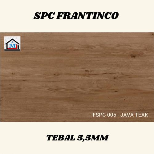 Jual Lantai SPC Motif Kayu FSPC 005 Java Teak Frantinco/box Pvc ...