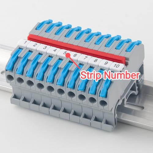 Jual Strip Number For Connector cable 2 Pin CMK-420 - 1-10 - Kota ...