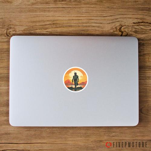 Mandalorian Computer Sticker Jual Stiker Penutup Logo Laptop Mandalorian Series - Sticker palm rest ...