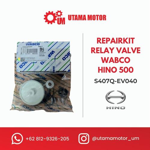 Jual REPAIR KIT RELAY VALVE HINO 500 S407QEV040 Jakarta Barat