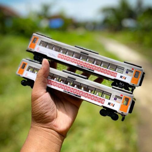 Jual TERLARIS.. gerbong miniatur kereta api, gerbong stainlessteel