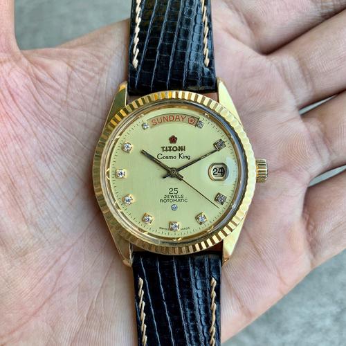 Jual TERJUALTitoni Cosmo King (Diamond dial) Titoni president