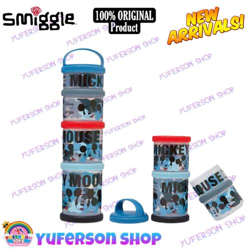 Jual Smiggle Mickey Mouse Snack & Stack Containers IGL440969CMF - Kota ...