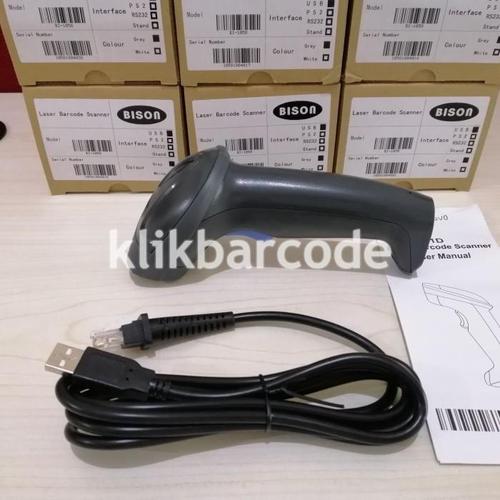 Jual USB barcode scanner scan barcode LASER scaner barcode BI1058