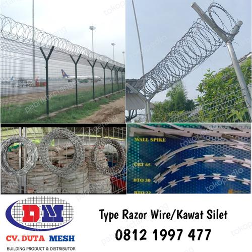 Kawat Razor Jual kawat silet bto 22 razor kawat razor wire - Kota Tangerang Selatan ...