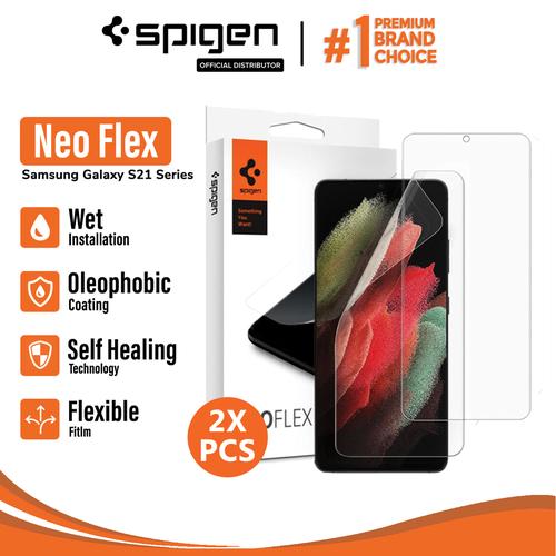Promo Anti Gores Hydrogel Spigen Samsung Galaxy S21 Ultra Plus Neo Flex
