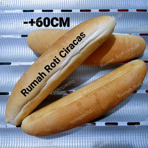 Jual ASIAN BAGUETTE BREAD ROTI VEGAN BAGUETE PANJANG 60CM BAGGET SUP ...