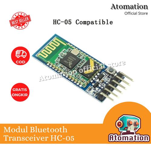 Jual Modul Bluetooth HC-05 HC05 Transceiver for Arduino ESP32 dll - Kab ...