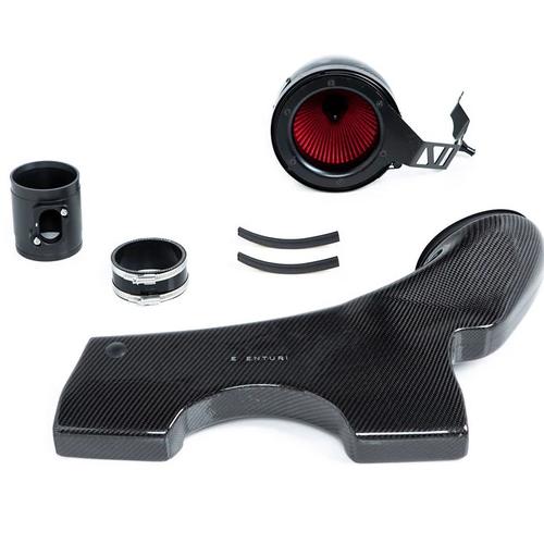 Kit De Décoration Intérieure Fibre Carbone Pour Mini Cooper/Countryman F60 - Couvercles Pour Sorties D'air Et Tableau De Bord (Noir Carbone)