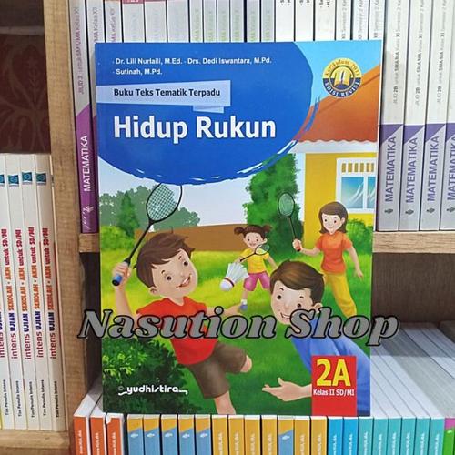 Jual Paket Buku Tematik Terpadu 2A 2B 2C 2D Yudhistira Kelas 2 Sd K13 ...