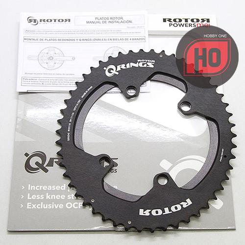 ROTOR QRINGS 34t BCD110×5 11s ROTOR Round Chainring Outer (BCD110x4) - VELOPRO