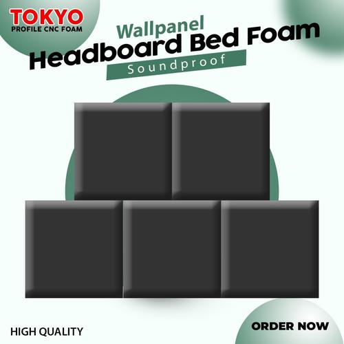 Jual HEADBOARD BED FOAM / WALLPANEL 3D FOAM - Coklat Muda, 30x30x3,5cm ...