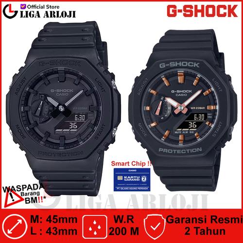 Promo Casio G-Shock GA-2100-1A1DR GMA-S2100-1ADR Jam Tangan Couple GA2100  di Tokopedia
