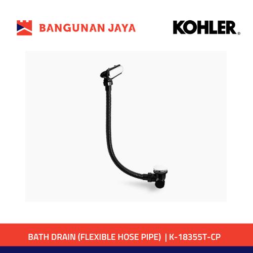 Promo KOHLER BATH DRAIN (FLEXIBLE HOSE PIPE) AFFUR BATHTUB | K-18355T ...