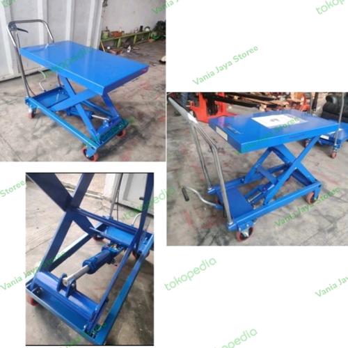 Jual Hidraulic Lift Table 500kg 800mm meja Hidrolik 500kg - Jakarta ...