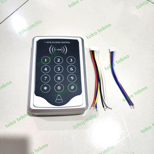 Jual Standalone Access Control Pin Code + 13.56 Mhz IC Model Baru