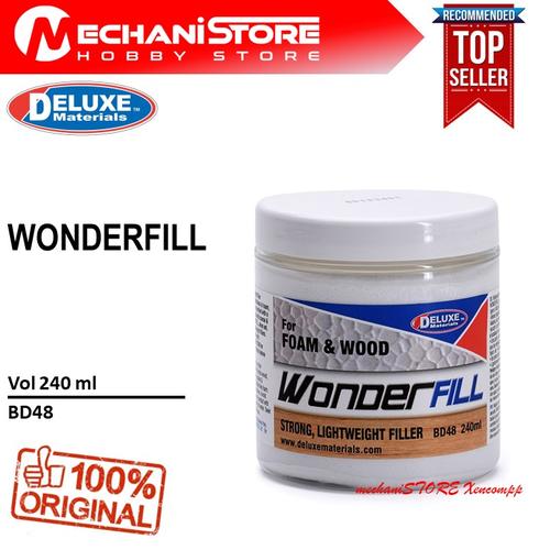 Jual DELUXE MATERIALS Wonderfill Foam Wood Filler RC Pesawat Airplane Kab. Bandung