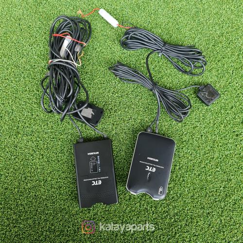 軽自動車登録 一体型 ETC シガー電源 音声付き EP-9U512V 三菱電機 軽