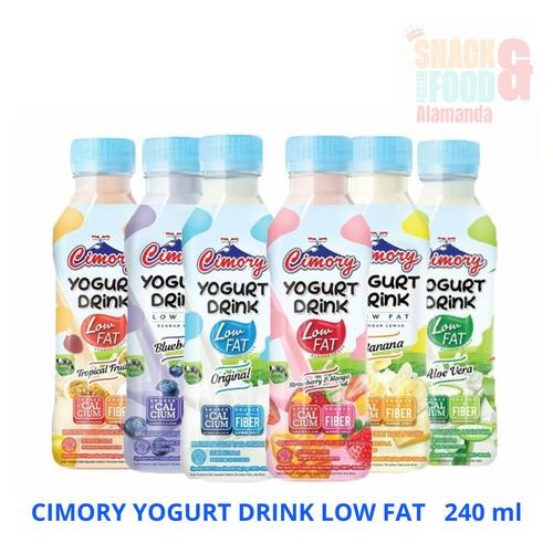 Jual Cimory Yogurt Drink Low Fat 240 ml Kota Depok Tokopedia