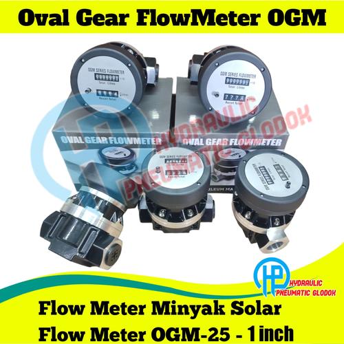 Jual Flow Meter OGM25 1 Inch Flow Meter Minyak Solar Jakarta Barat HYDRAULIC PNEUMATIC