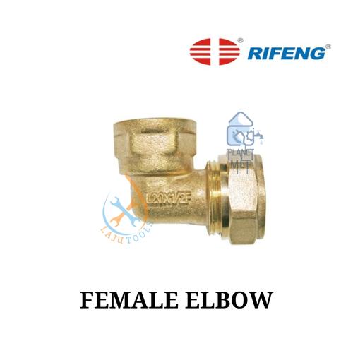 Jual RIFENG Knee Drat Dalam - Female Elbow - 1216 x 1/2F - Kota ...
