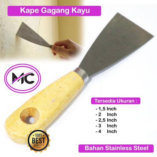 Jual Kape Gagang Kayu Skrap Besi Sekrap Stainless Roskam Dempul Tembok ...
