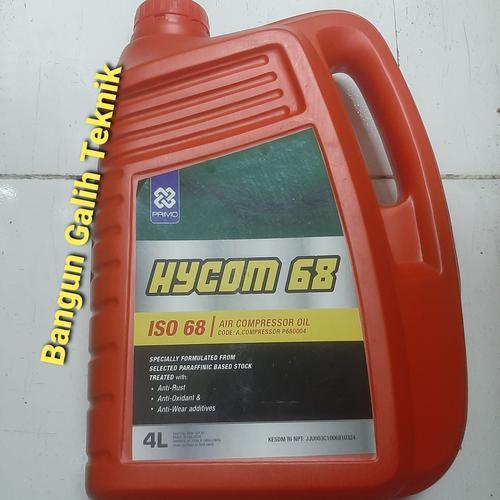 Jual Primo 68 Vacuum Pump oil iso 68 oli vakum Jakarta Barat
