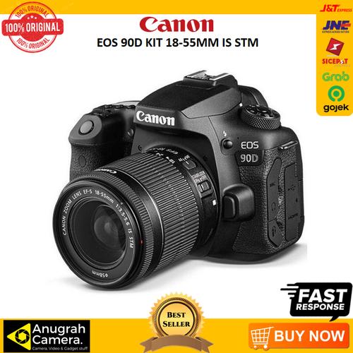 Canon EOS 90D KIT 18-55mm IS STM Kamera DLSR Canon 90D 18-55mm di Anugrah  Camera Tokopedia