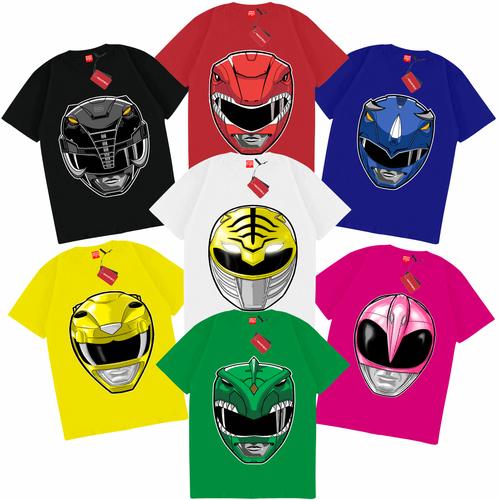 Jual SAKAZUKI Kaos Baju Anime ZYURANGER MIGHTY MORPHIN POWER RANGERS ...