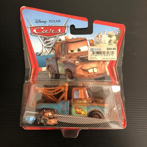 Jual Mattel Disney Pixar Cars 2 Race Team Mater Diecast Tow Truck ...