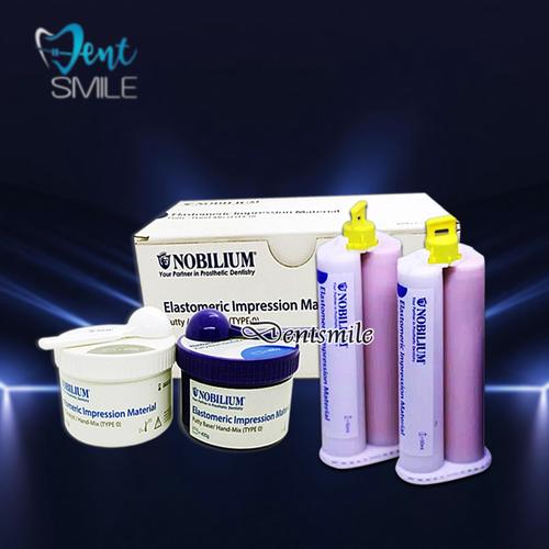 Jual Dental double impression nobilium putty light body merek