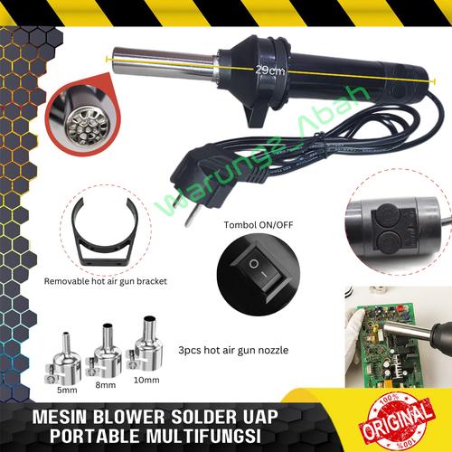 Jual MESIN ALAT BLOWER TIMAH SOLDER UAP PORTABLE HEAT HOT AIR GUN