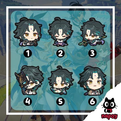 Gaoxiaode Sticker Jual Sticker Vinyl Game Anime Xiao Genshin Impact - SATUAN - Jakarta ...