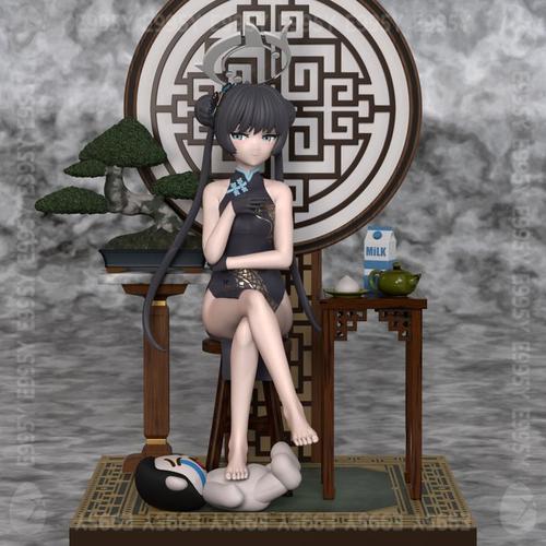 Blue Archive Nendoroid Action Figure Kisaki Ryuuge 10 cm