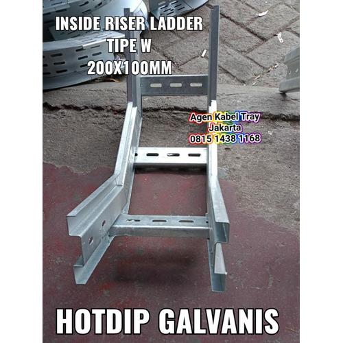 Jual INSIDE RISER LADDER TIPE W 150X100MM - HOTDIP GALVANIS - Jakarta ...