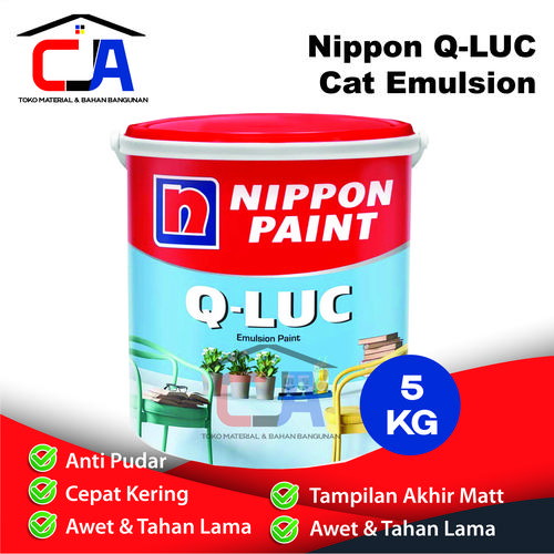 Jual CAT QLUC 4.5 KG NIPPON PAINT INTERIOR QLUC Sand Storm Jakarta