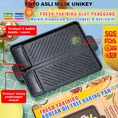 Jual ASLI MERK Multi GRILL PAN alat untuk membakar ayam sate daging
