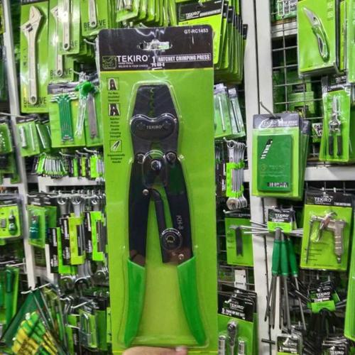 Jual TEKIRO RATCHET CRIMPING PRESS KH-8 TANG PRESS SKUN RATCHET GT ...