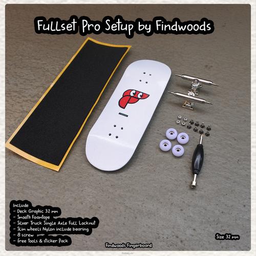 Jual Fingerboard Fullset Pro Premium setup By Findwoods tipe 6 Kab