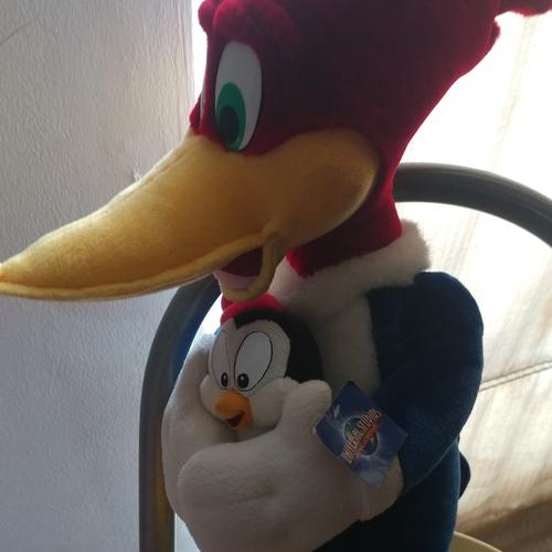 Peluche Woody Woodpecker Giochi Preziosi, Pivert Bleu Et Rouge, Occasion