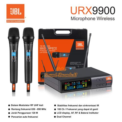 Jual Mic Wireless JBL URX 9900 Microphone JBL URX 9900 Jakarta Utara