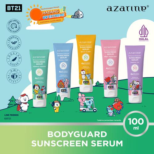 Promo Azarine Body Guard Moisturizer Sunscreen Serum 100ml [KUNING