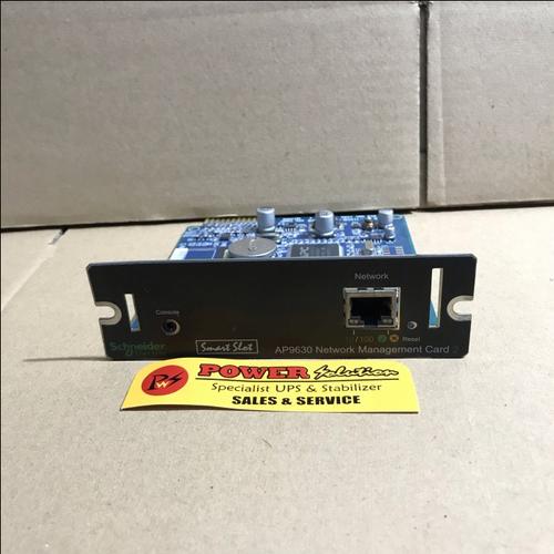 Jual Apc Smart Slot Ap9630 / Apc Network Management Card Ap9630 Jakarta Pusat Power Solution