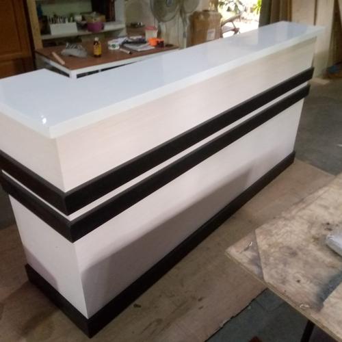 Jual Resepsionis front desk meja kasir restoran cafe ukuran 240*60*110