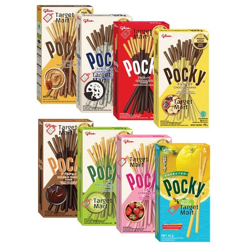 Jual Pocky Biskuit Stik Renyah Enak Tanpa Remah Berbagai Varian Pilih