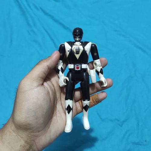 Jual Figure Vintage Black Ranger Hitam Mighty Morphin Power Rangers ...